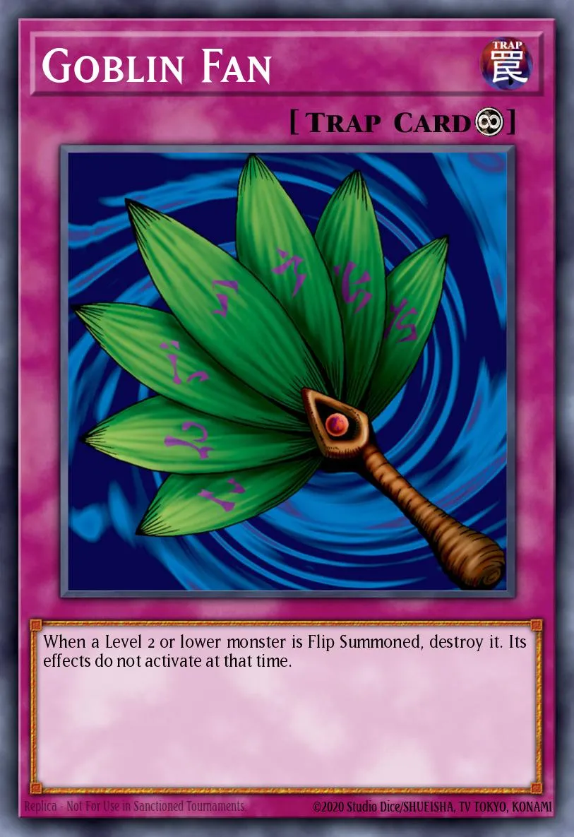 Goblin Fan · Yu-Gi-Oh! The Falsebound Kingdom promotional cards 4149689/6
