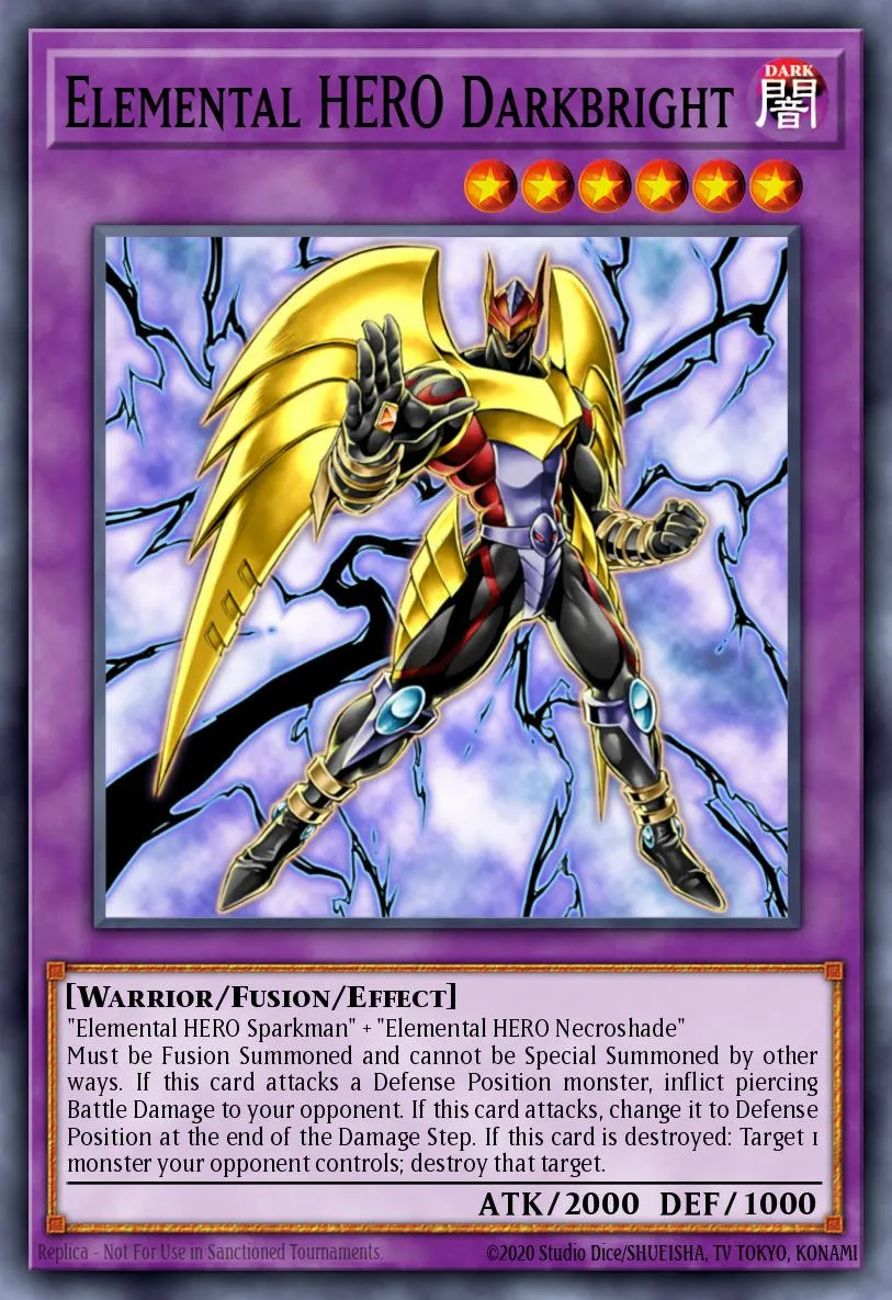 Elemental HERO Darkbright · Tactical Evolution: Special Edition 41517968/2