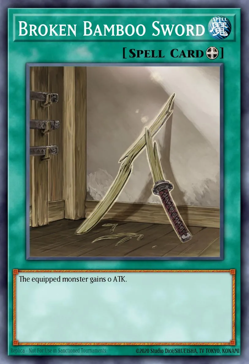 Broken Bamboo Sword · Tactical Evolution: Special Edition 41587307/2