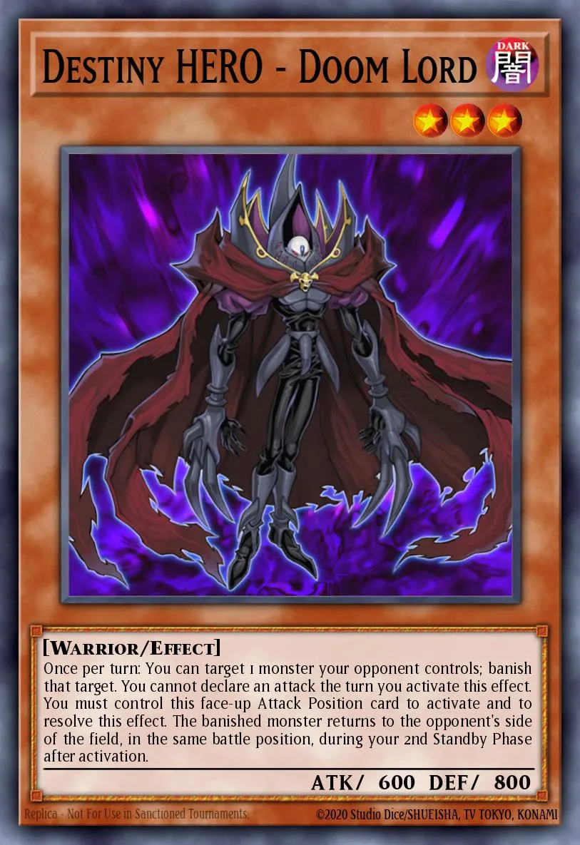 Destiny HERO - Doom Lord · Enemy of Justice 41613948/60