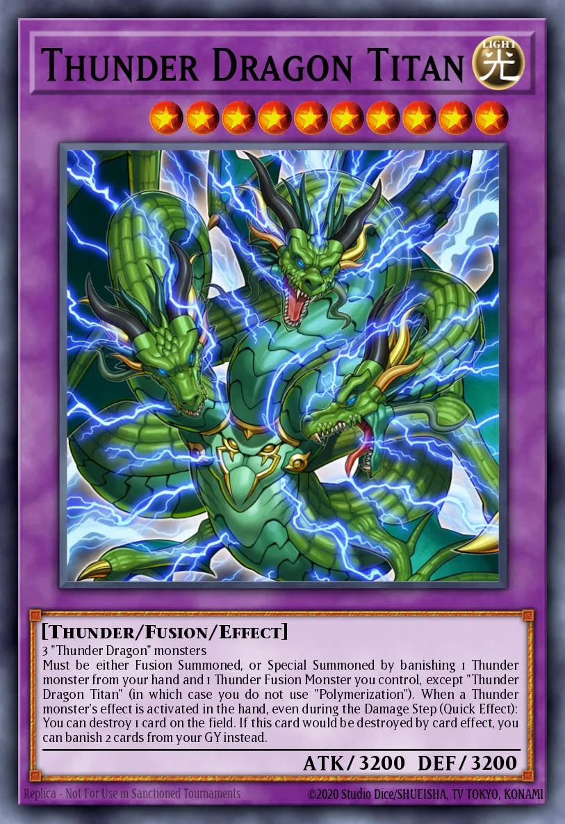 Thunder Dragon Titan · Soul Fusion Special Edition 41685633/4
