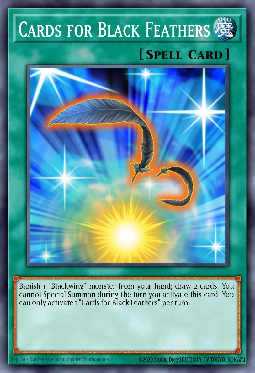 Cards for Black Feathers · The Shining Darkness Sneak Peek Participation Card 4168871/1