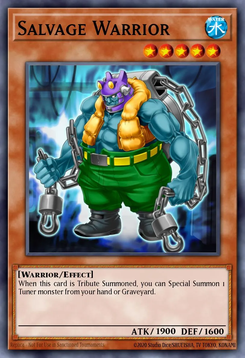 Salvage Warrior · Extreme Victory Sneak Peek Participation Card 41705642/1