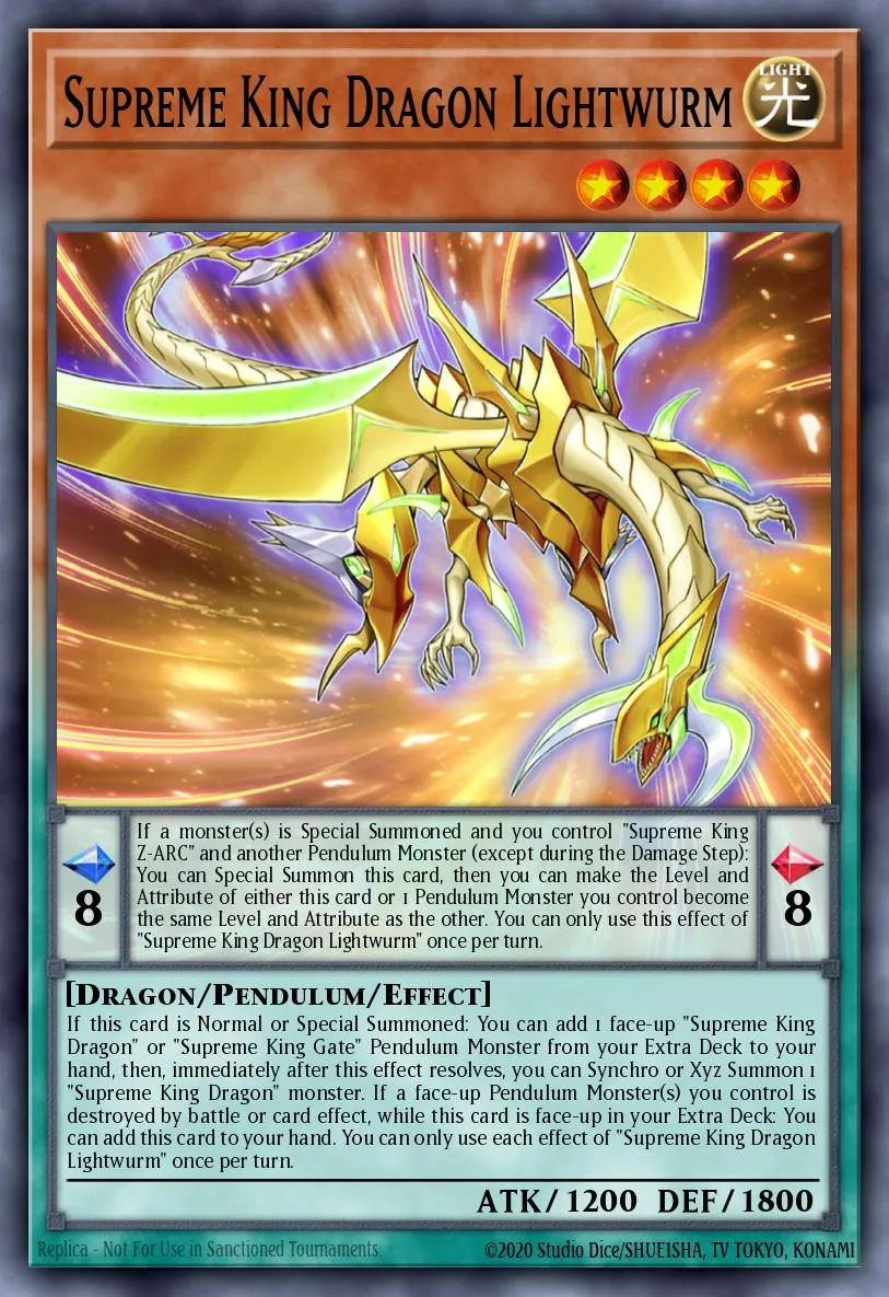 Supreme King Dragon Lightwurm · Age of Overlord 41908872/101