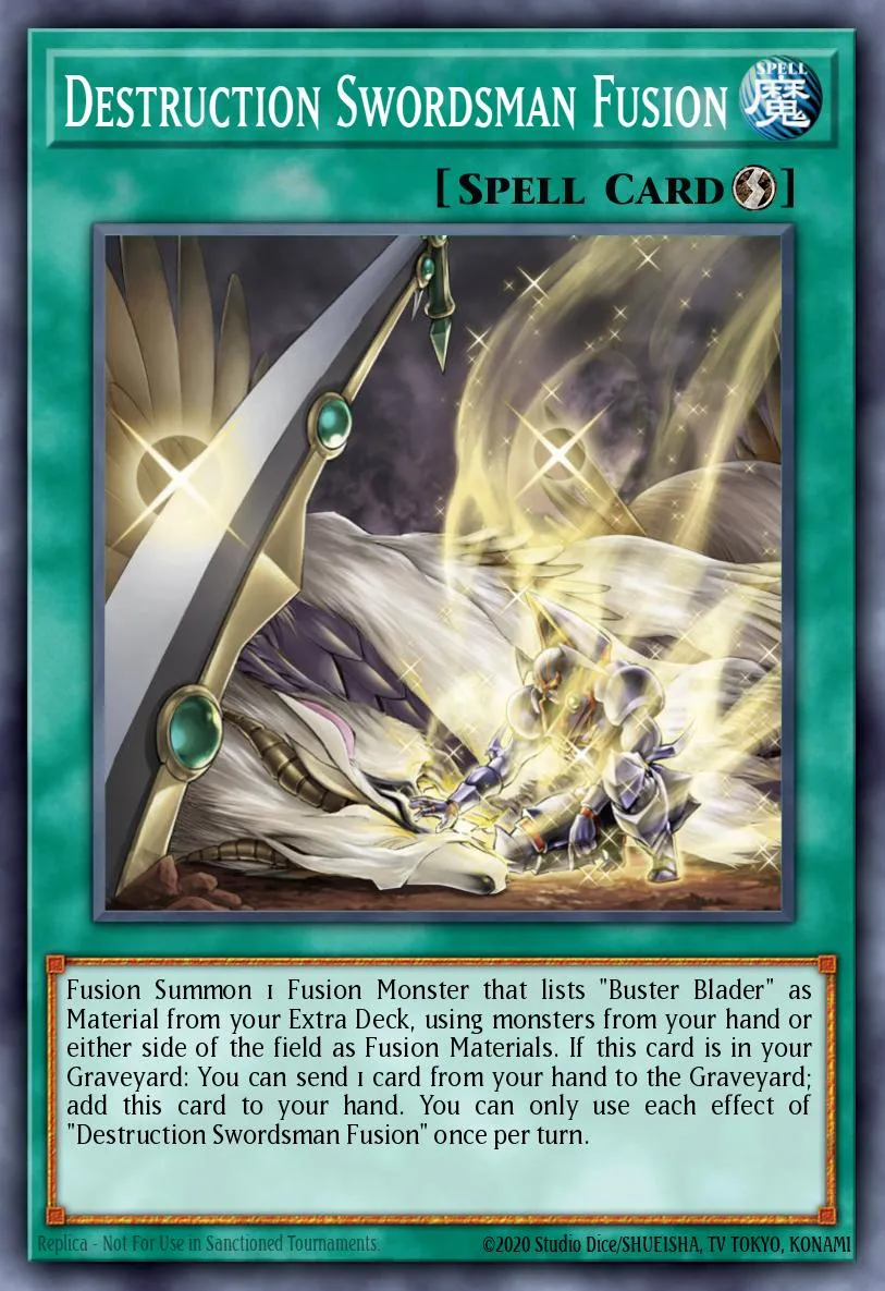 Destruction Swordsman Fusion · Breakers of Shadow: Special Edition 41940225/4
