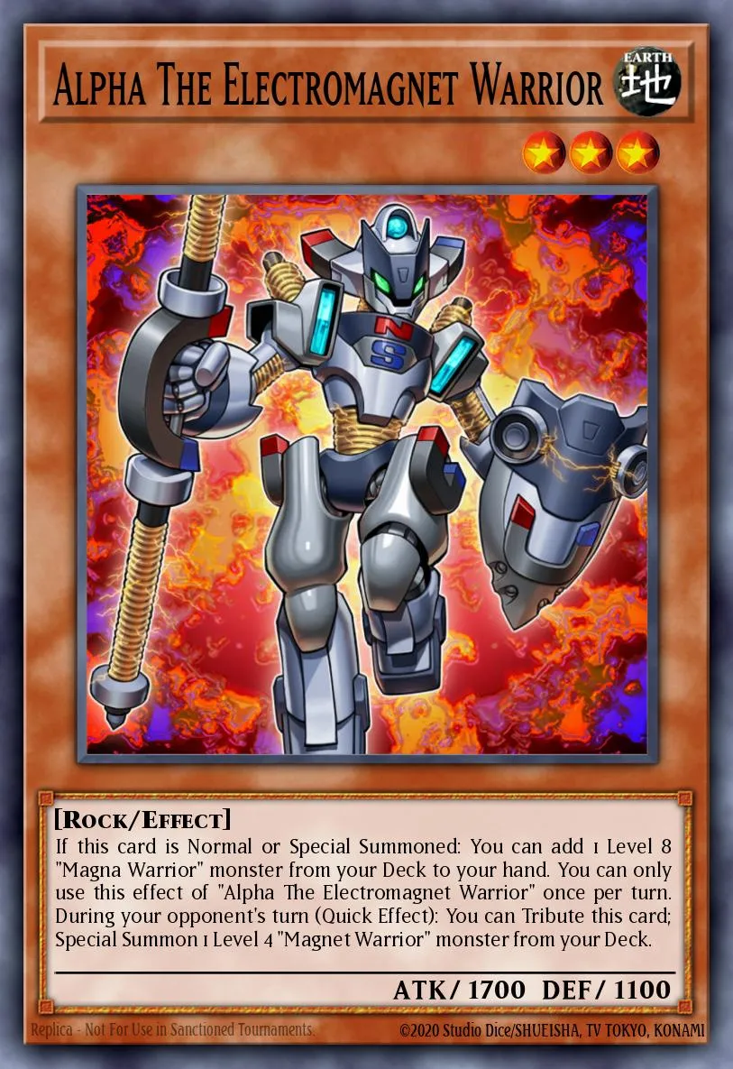 Alpha The Electromagnet Warrior · Structure Deck: Yugi Muto 42023223/45