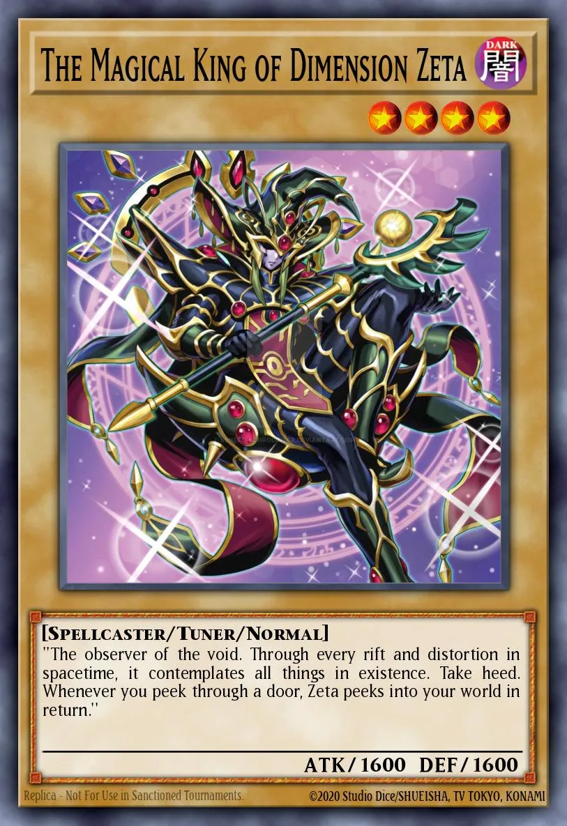 The Magical King of Dimension Zeta · Yu-Gi-Oh (No Set) 42026772