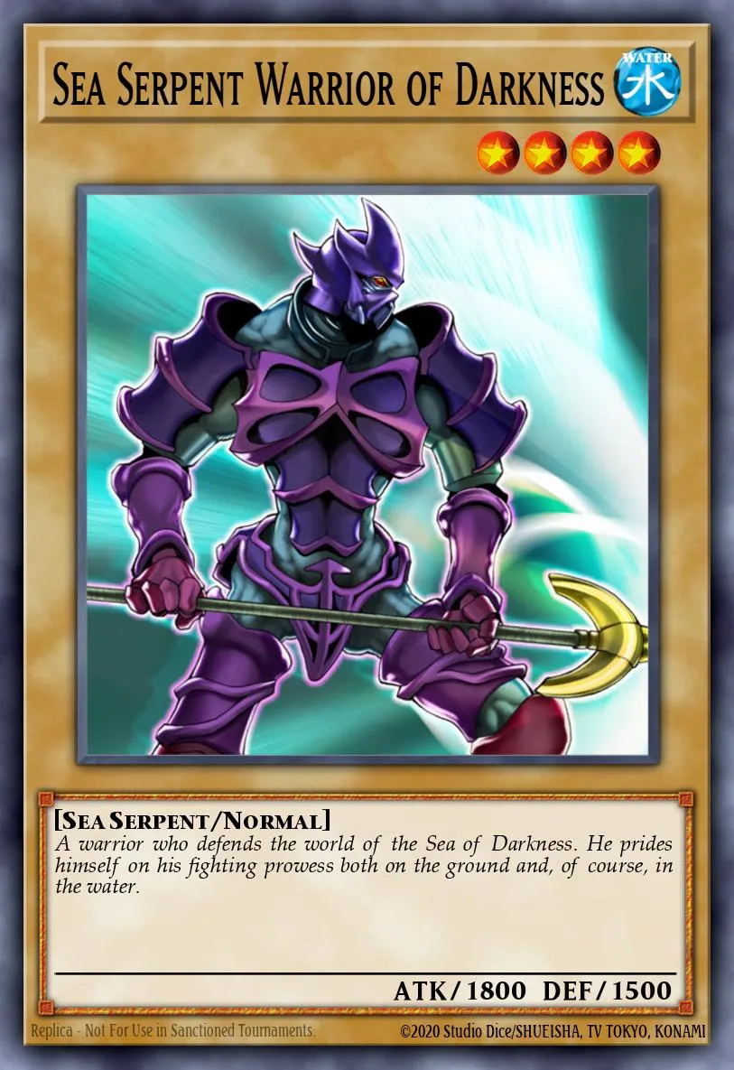 Sea Serpent Warrior of Darkness · Invasion of Chaos: Special Edition 42071342/4