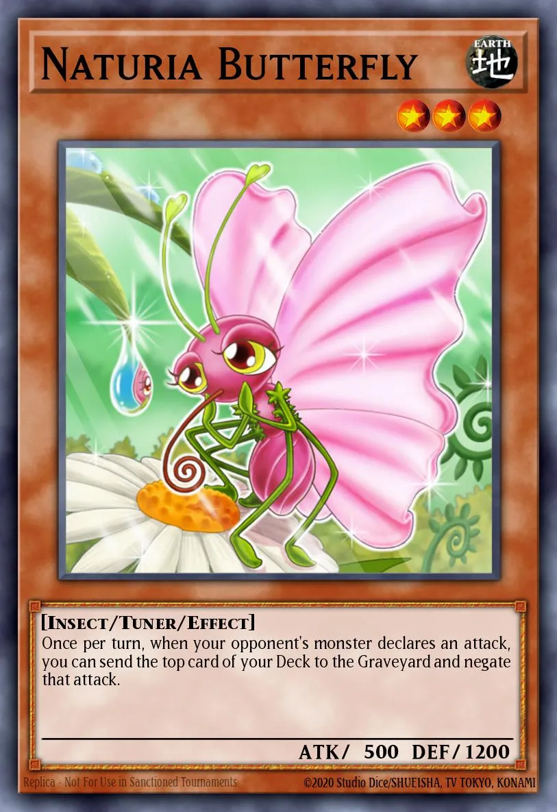 Naturia Butterfly · Duel Terminal 4 42110434/100
