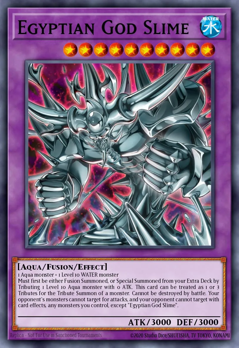 Egyptian God Slime · Legendary Duelists: Rage of Ra 42166000/57