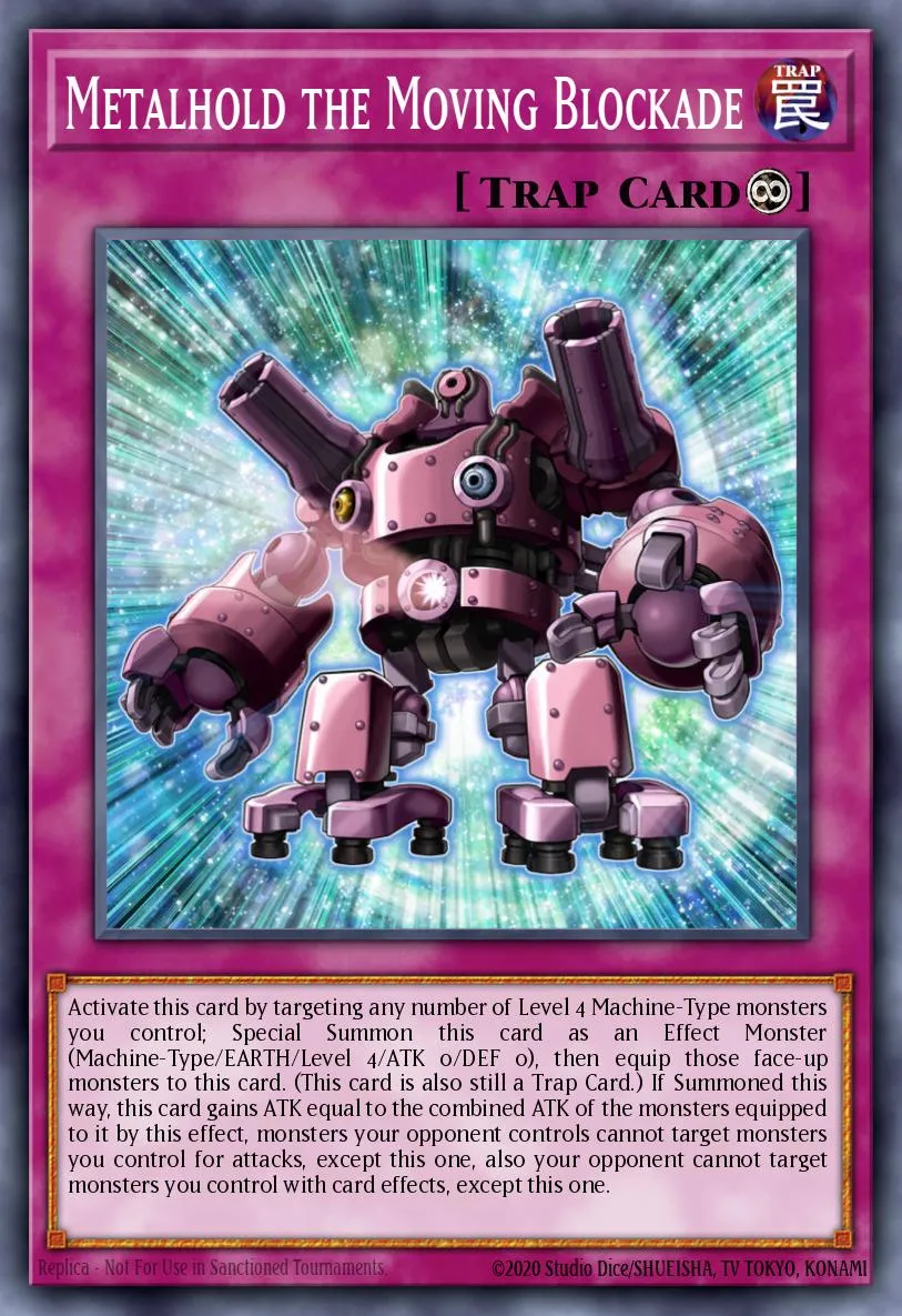 Metalhold the Moving Blockade · Yu-Gi-Oh! The Dark Side of Dimensions Movie Pack: Gold Edition 42237854/61