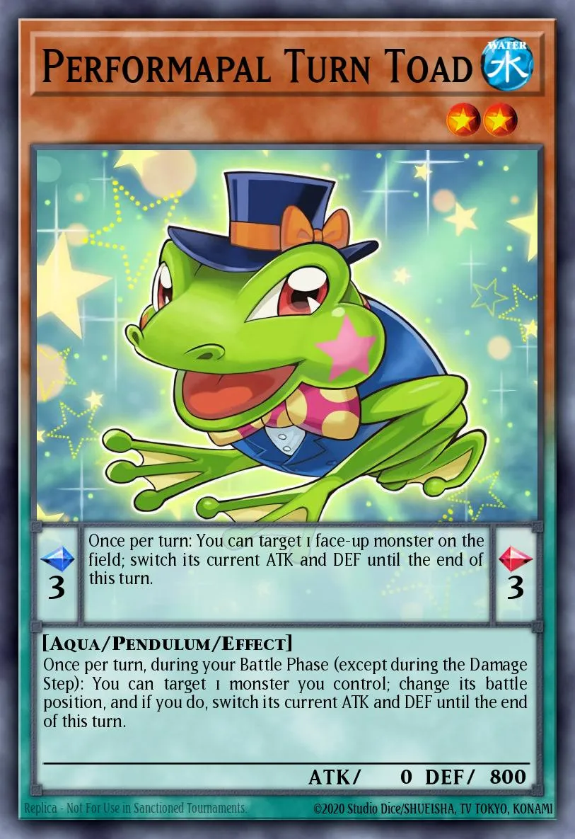 Performapal Turn Toad · Duelist Alliance: Deluxe Edition 4239451/7