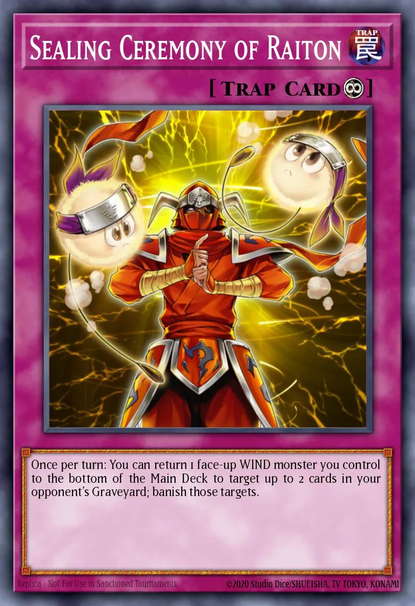 Sealing Ceremony of Raiton · Galactic Overlord Sneak Peek Participation Card 42425831/1
