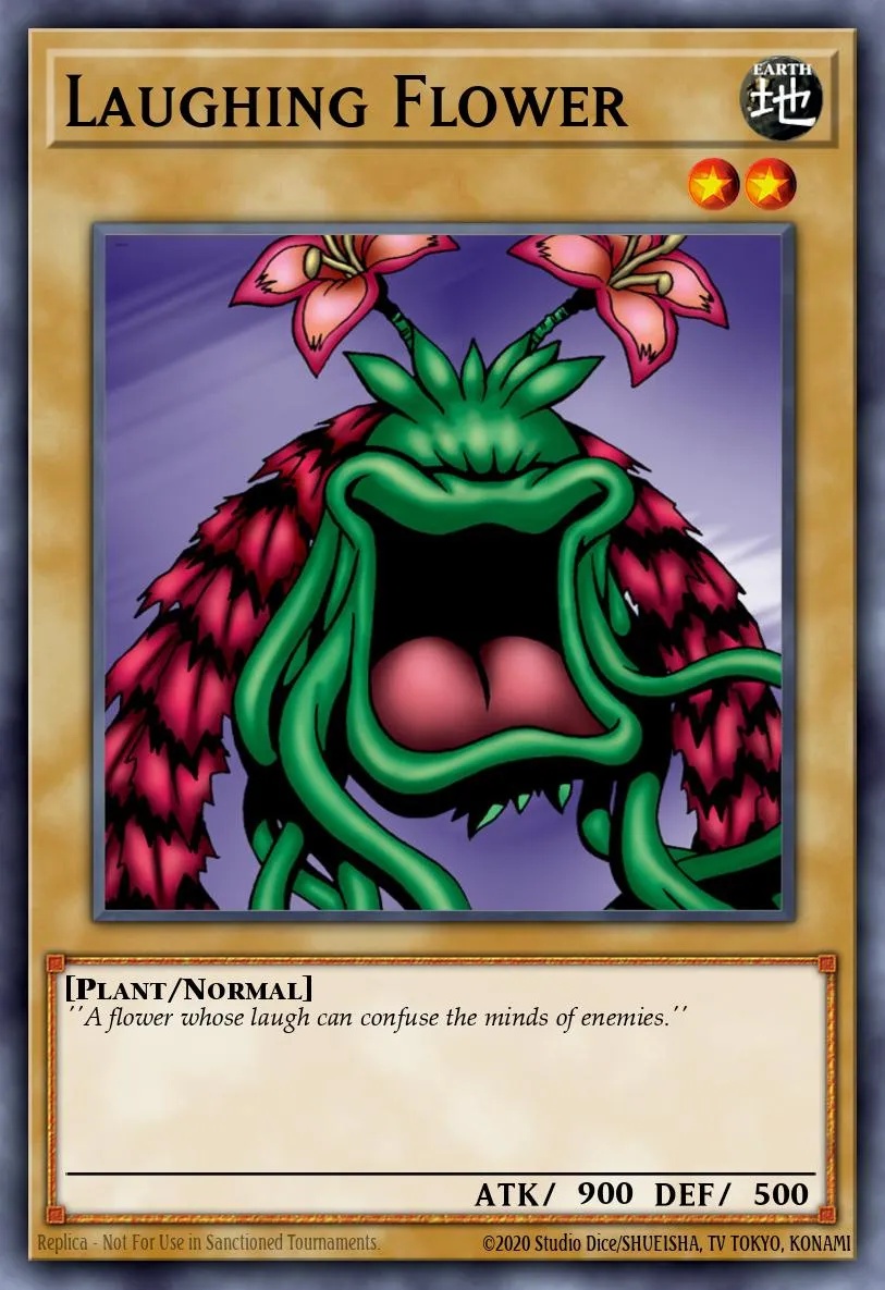 Laughing Flower · Yu-Gi-Oh (No Set) 42591472