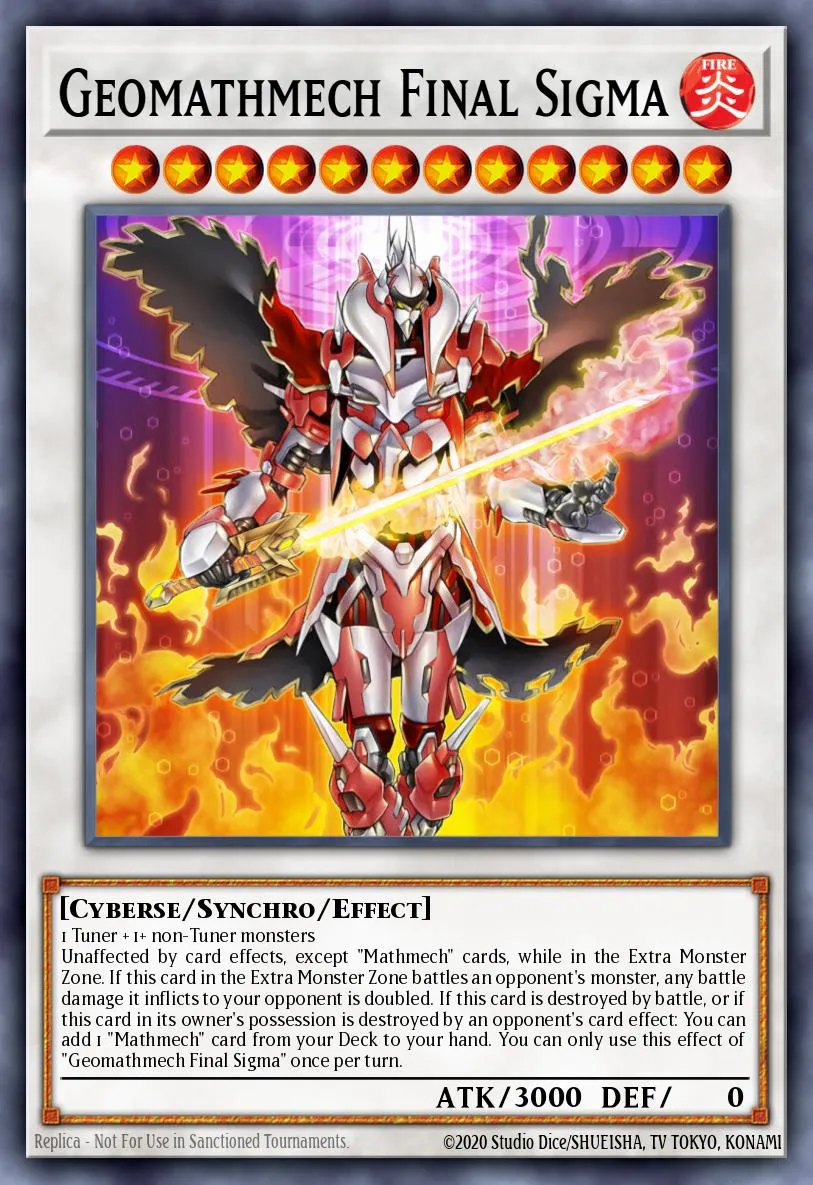 Geomathmech Final Sigma · Mystic Fighters 42632209/60