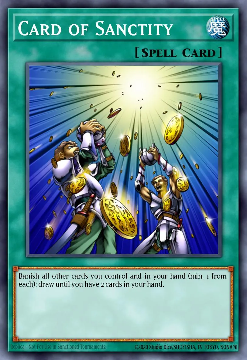 Card of Sanctity · Kids WB Duel of Destiny promotional card 42664989/1