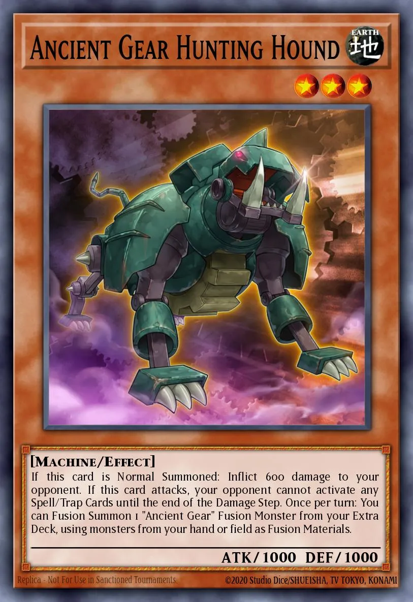Ancient Gear Hunting Hound · Raging Tempest: Special Edition 42878636/4