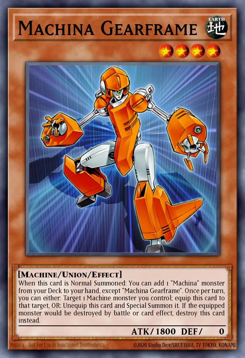 Machina Gearframe · Machina Mayhem Structure Deck 42940404/37