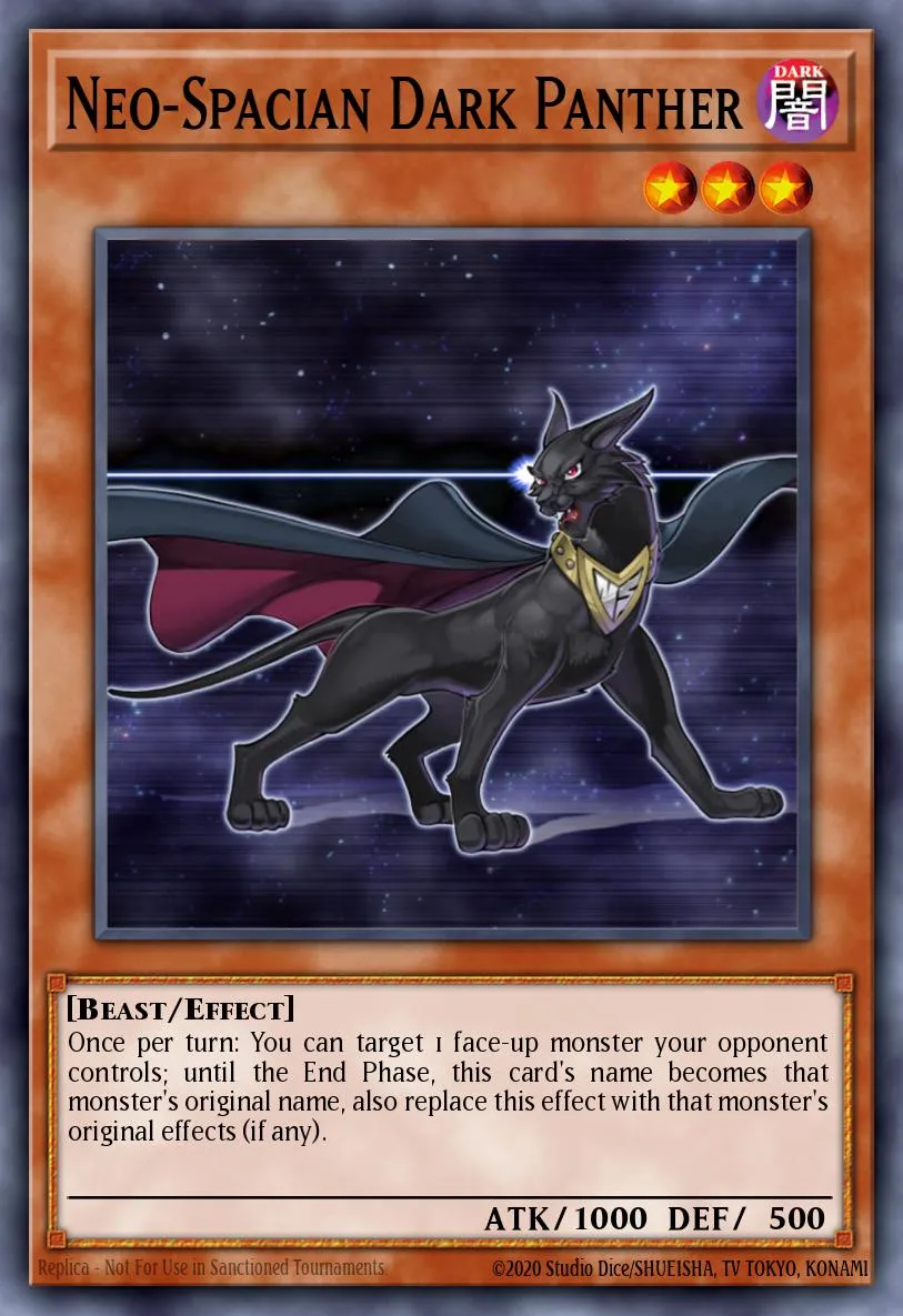 Neo-Spacian Dark Panther · Power of the Duelist 43237273/60