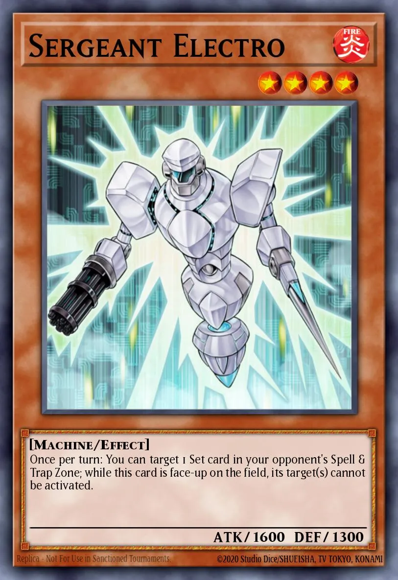 Sergeant Electro · Photon Shockwave Sneak Peek Participation Card 43359262/1
