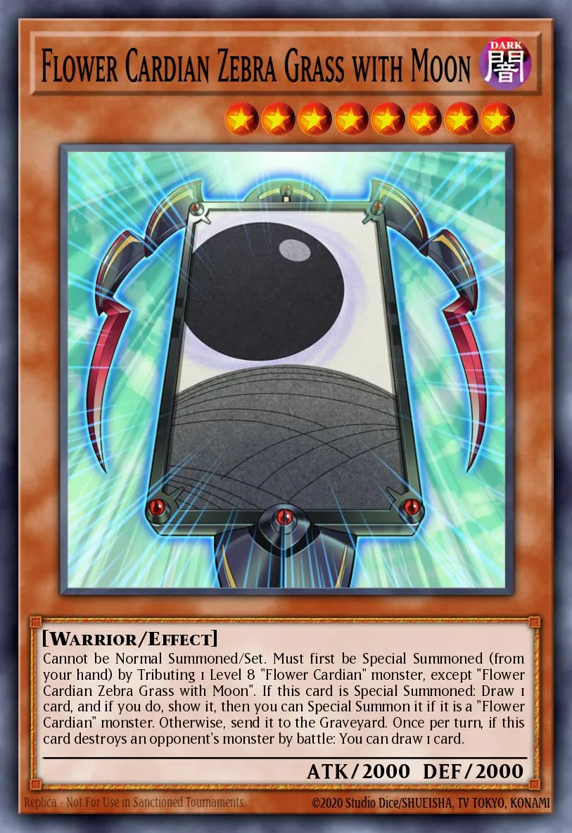 Flower Cardian Zebra Grass with Moon · Dragons of Legend: Unleashed 43413875/73