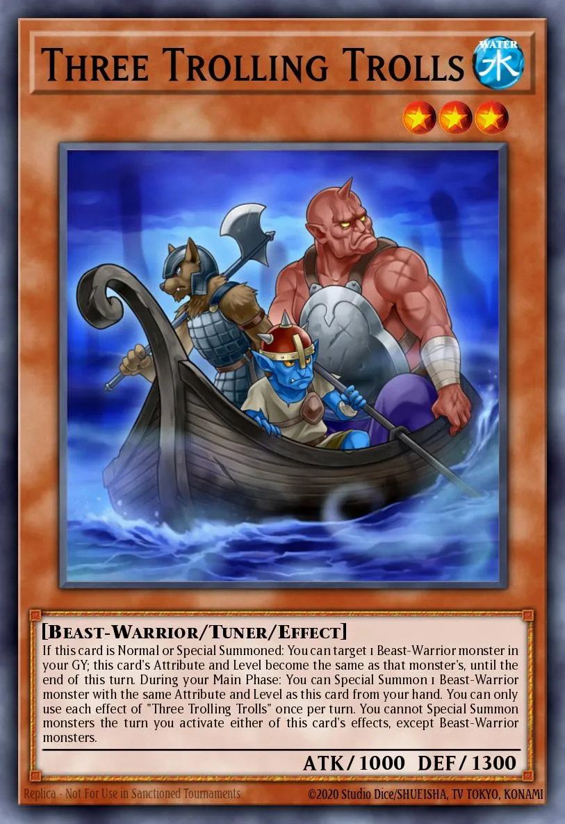 Three Trolling Trolls · Flames of Destruction Special Edition 43464884/4