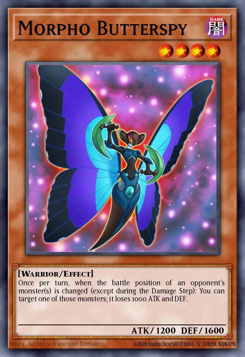 Morpho Butterspy · Galactic Overlord Sneak Peek Participation Card 43573231/1