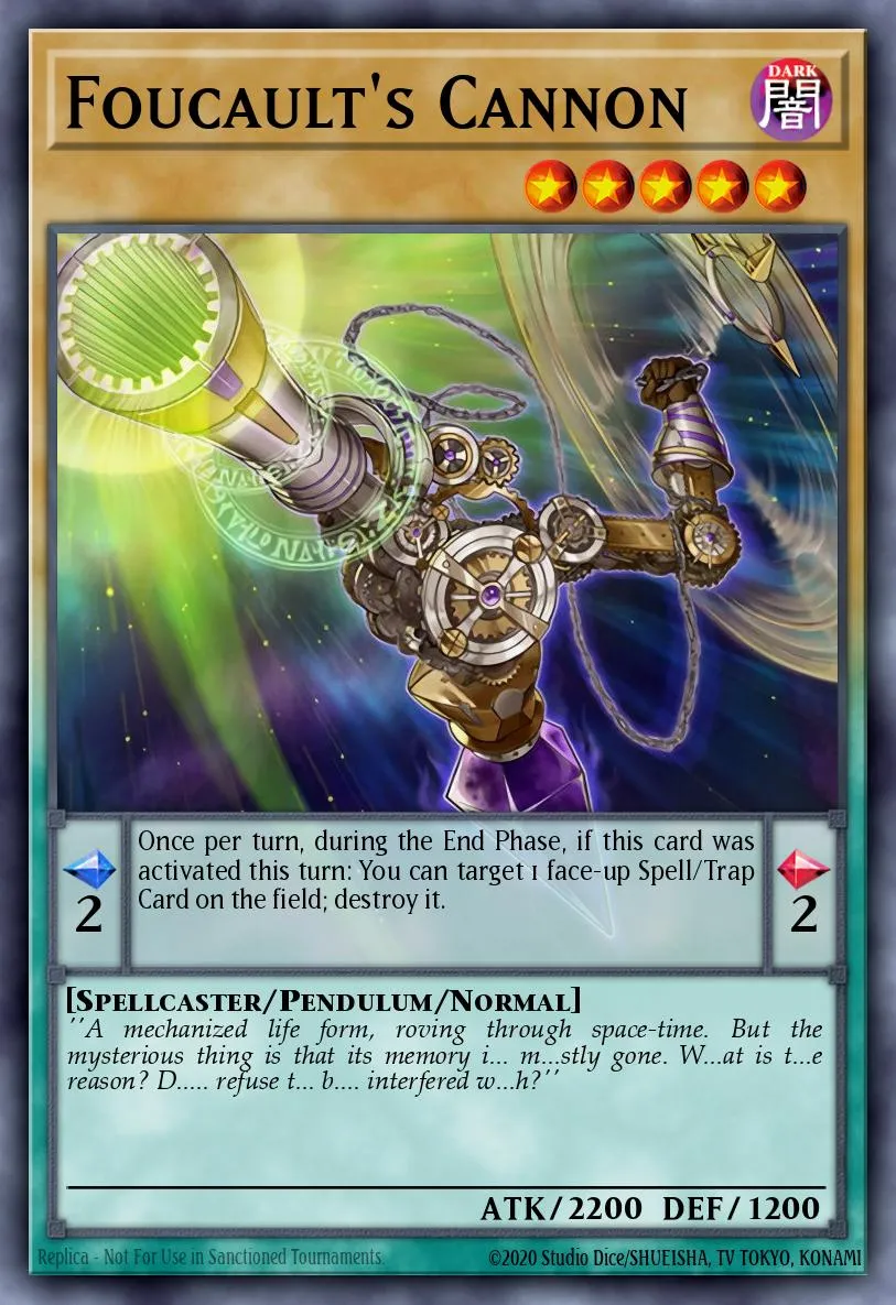 Foucault's Cannon · Duelist Alliance: Deluxe Edition 43785278/7