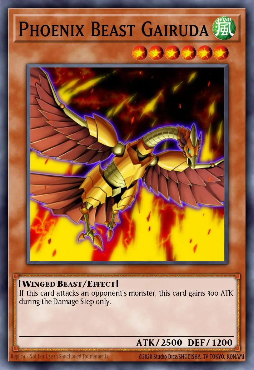 Phoenix Beast Gairuda · Duel Terminal 7b 43791861/49