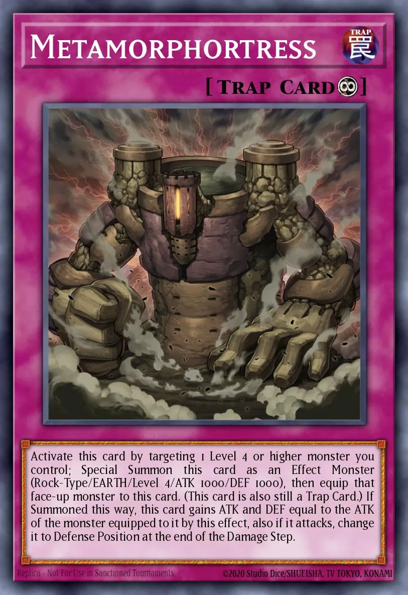 Metamorphortress · Yu-Gi-Oh! The Dark Side of Dimensions Movie Pack: Gold Edition 43959432/61