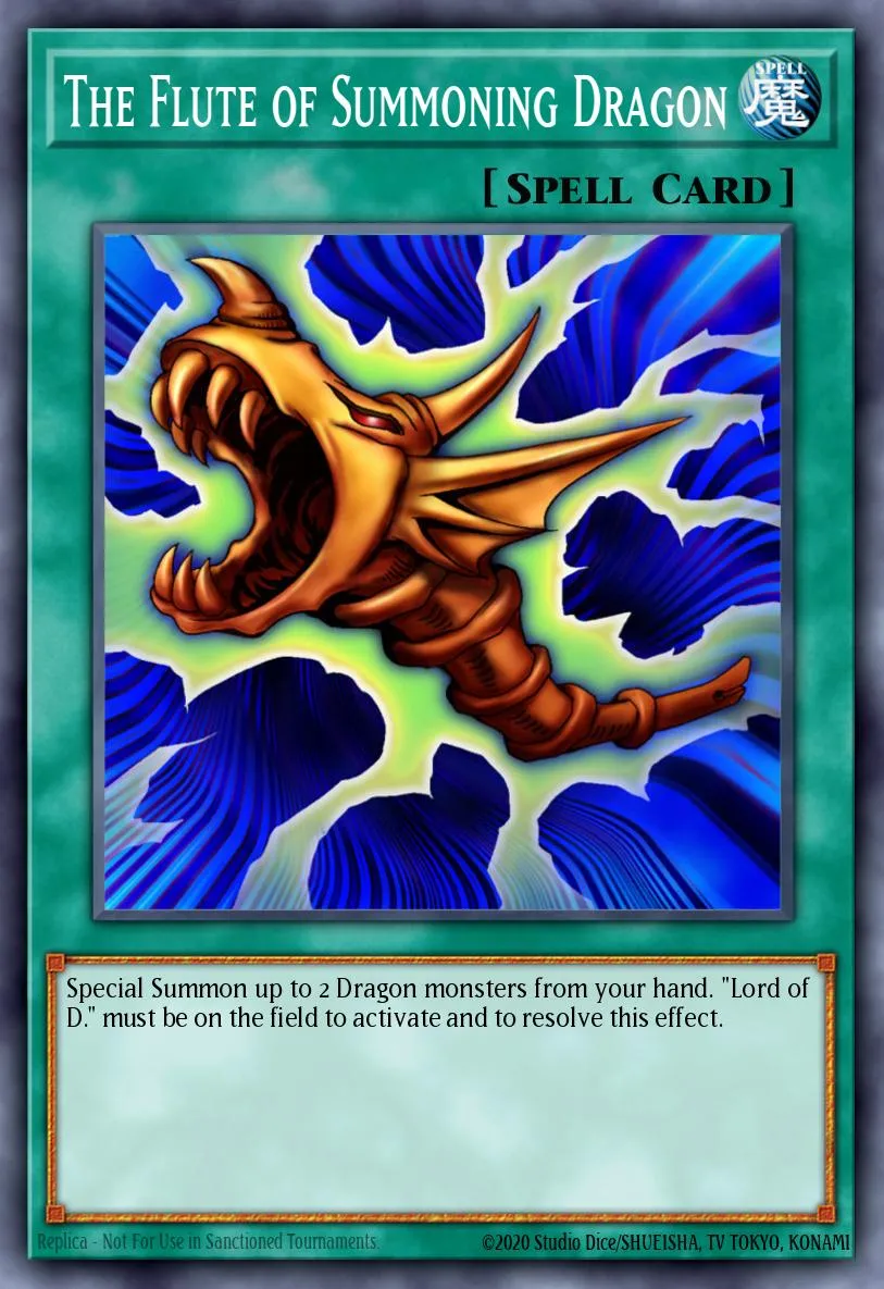 The Flute of Summoning Dragon · Starter Deck: Kaiba 43973174/96