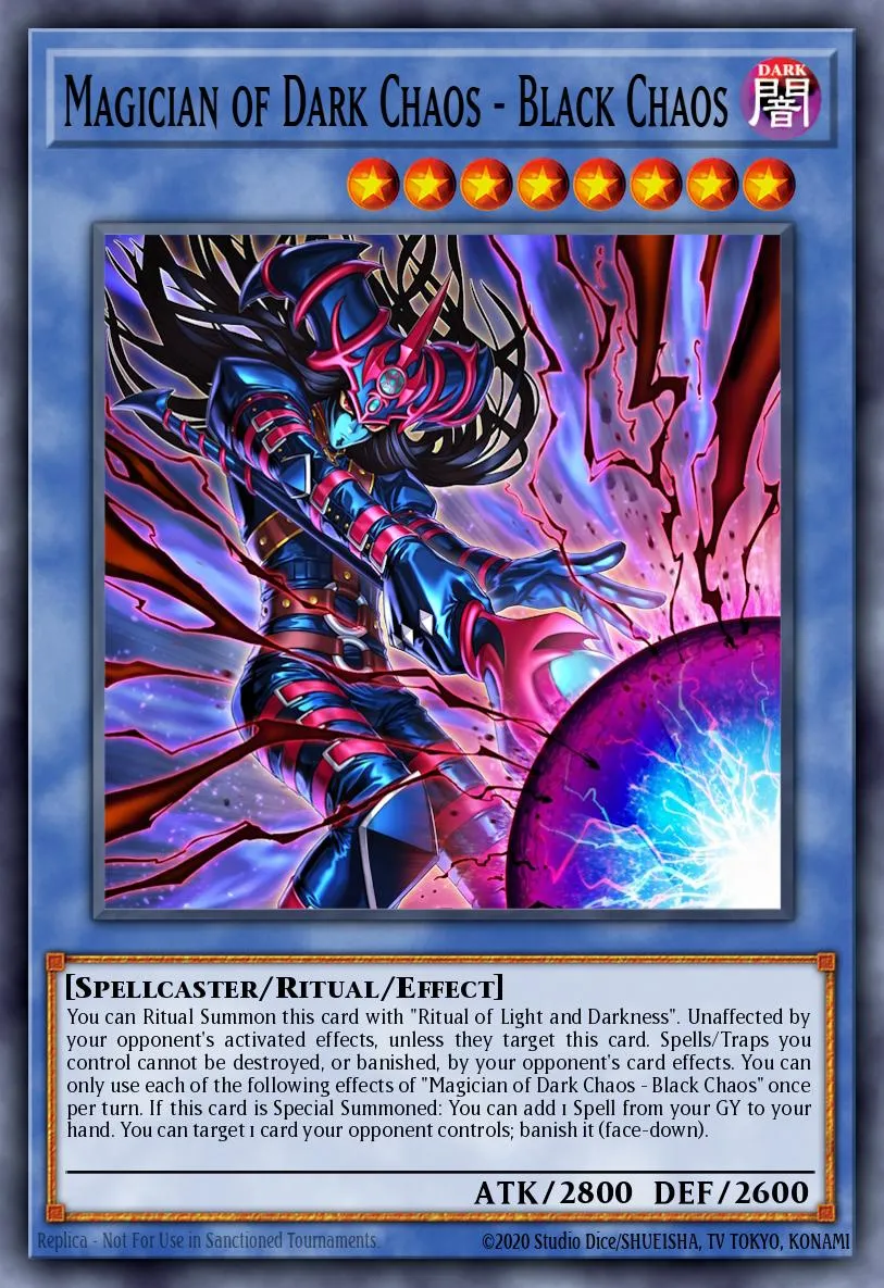 Magician of Dark Chaos - Black Chaos · Yu-Gi-Oh (No Set) 44001993