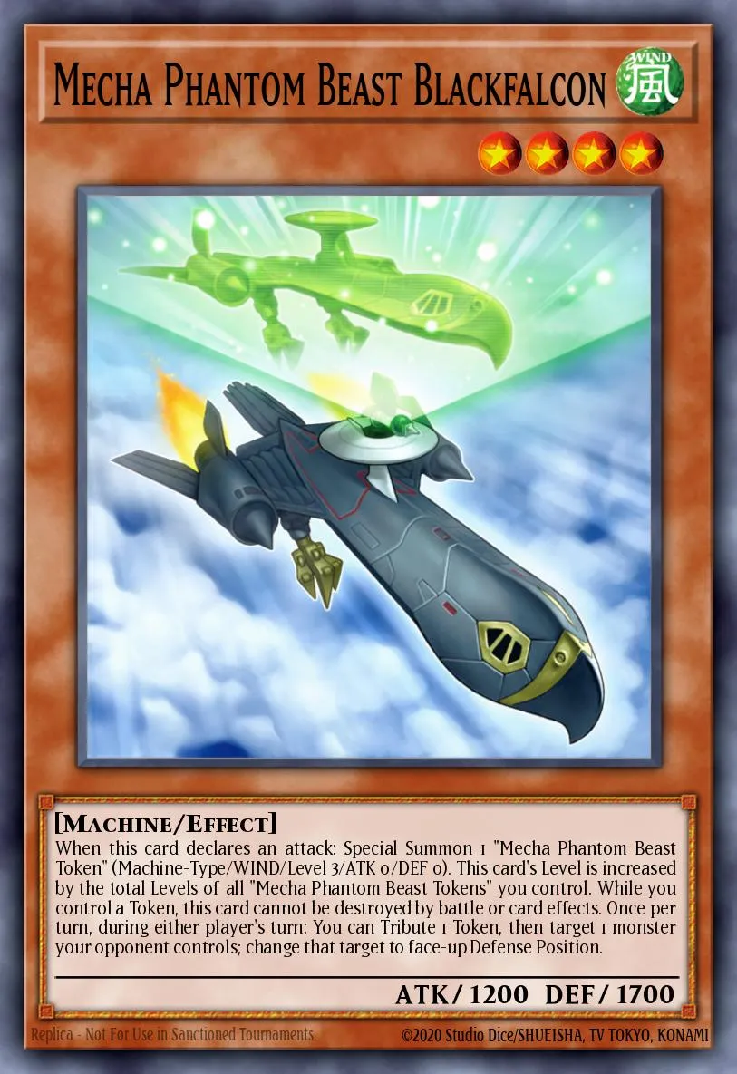 Mecha Phantom Beast Blackfalcon · Lord of the Tachyon Galaxy Sneak Peek Participation Card 4417407/1