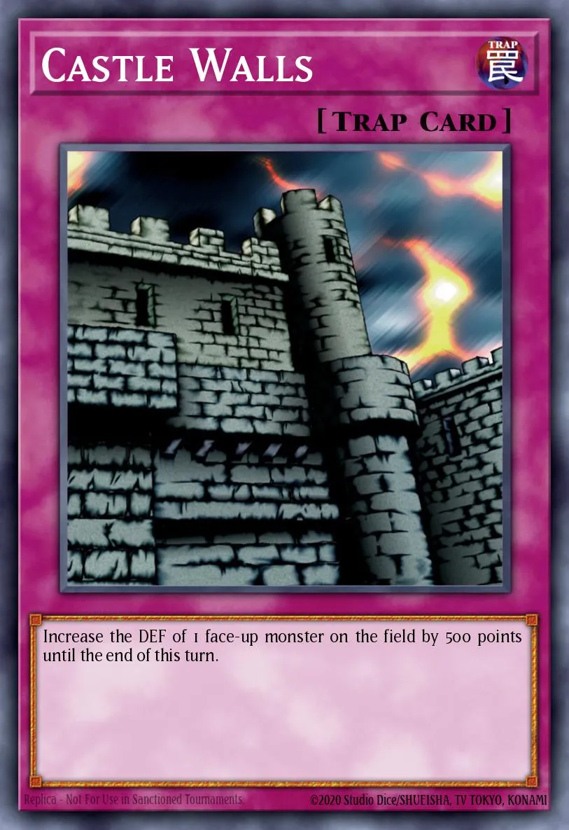 Castle Walls · Summoned Skull Sample promotional card 44209392/1