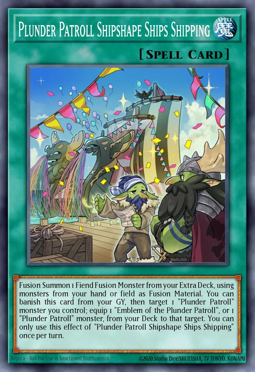 Plunder Patroll Shipshape Ships Shipping · Eternity Code Premiere! promotional card 44227727/1