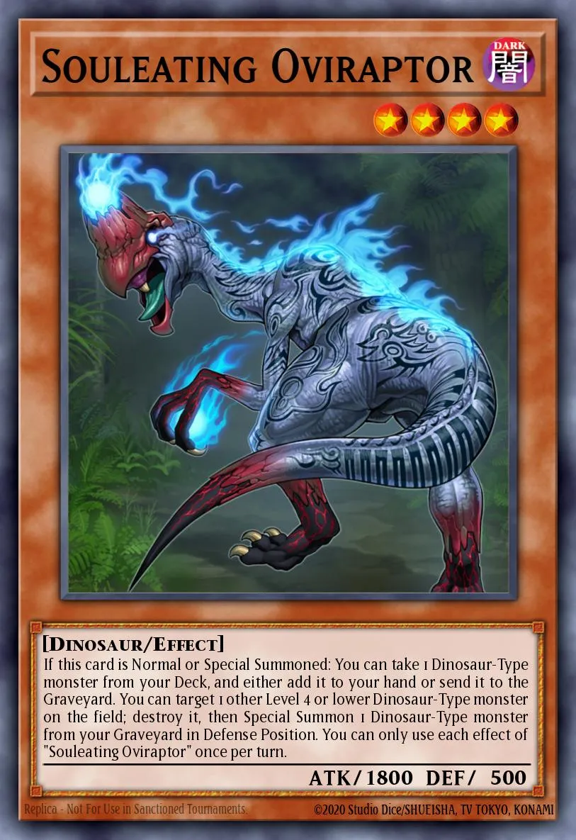 Souleating Oviraptor · Dinosmasher's Fury Structure Deck 44335251/39