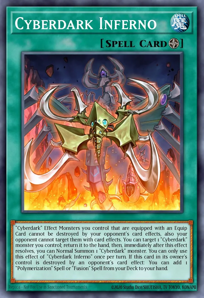 Cyberdark Inferno · Legendary Duelists 44352516/52