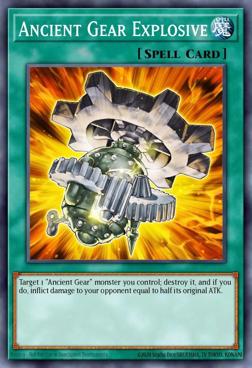 Ancient Gear Explosive · Structure Deck: Machine Re-Volt 4446672/37
