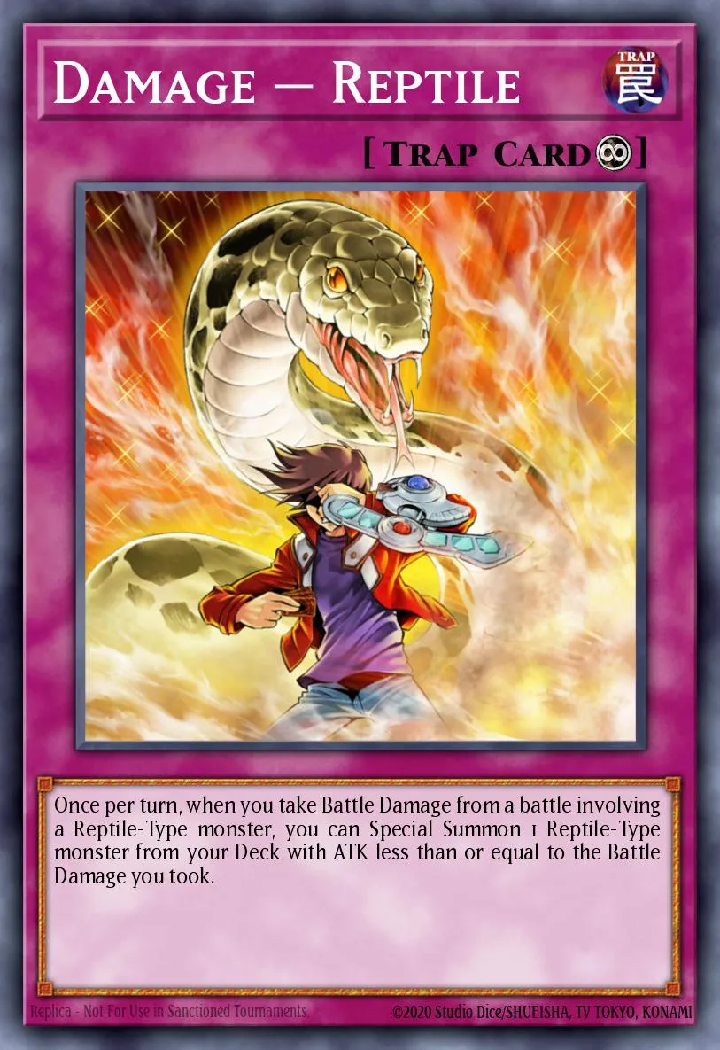 Damage = Reptile · Tactical Evolution: Special Edition 44584775/2