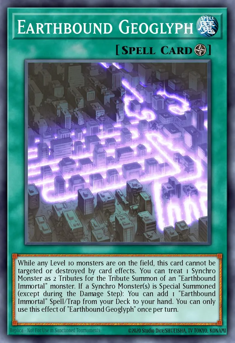Earthbound Geoglyph · Legendary Duelists: Immortal Destiny 44710391/58