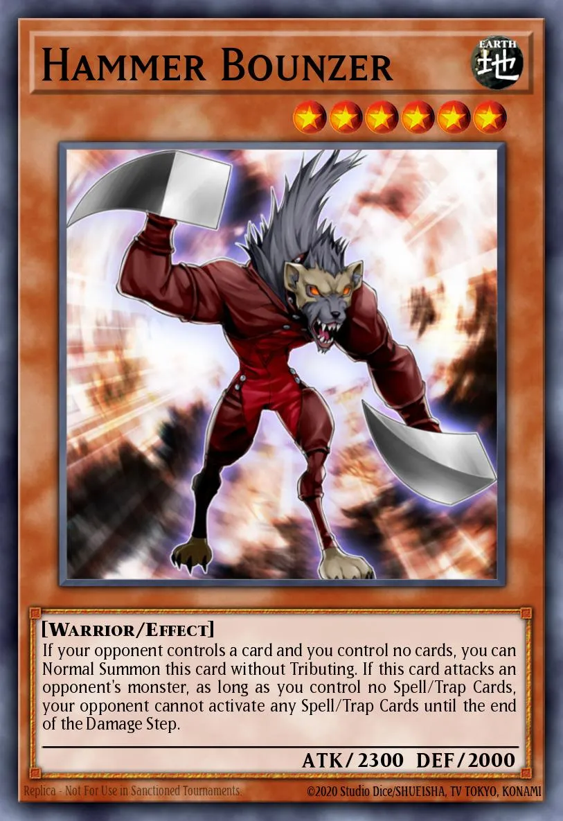 Hammer Bounzer · Galactic Overlord Sneak Peek Participation Card 44790889/1