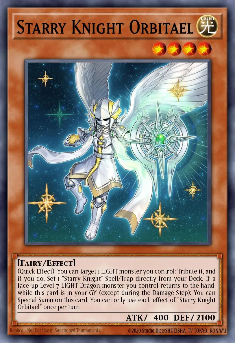 Starry Knight Orbitael · Burst of Destiny 44818/101