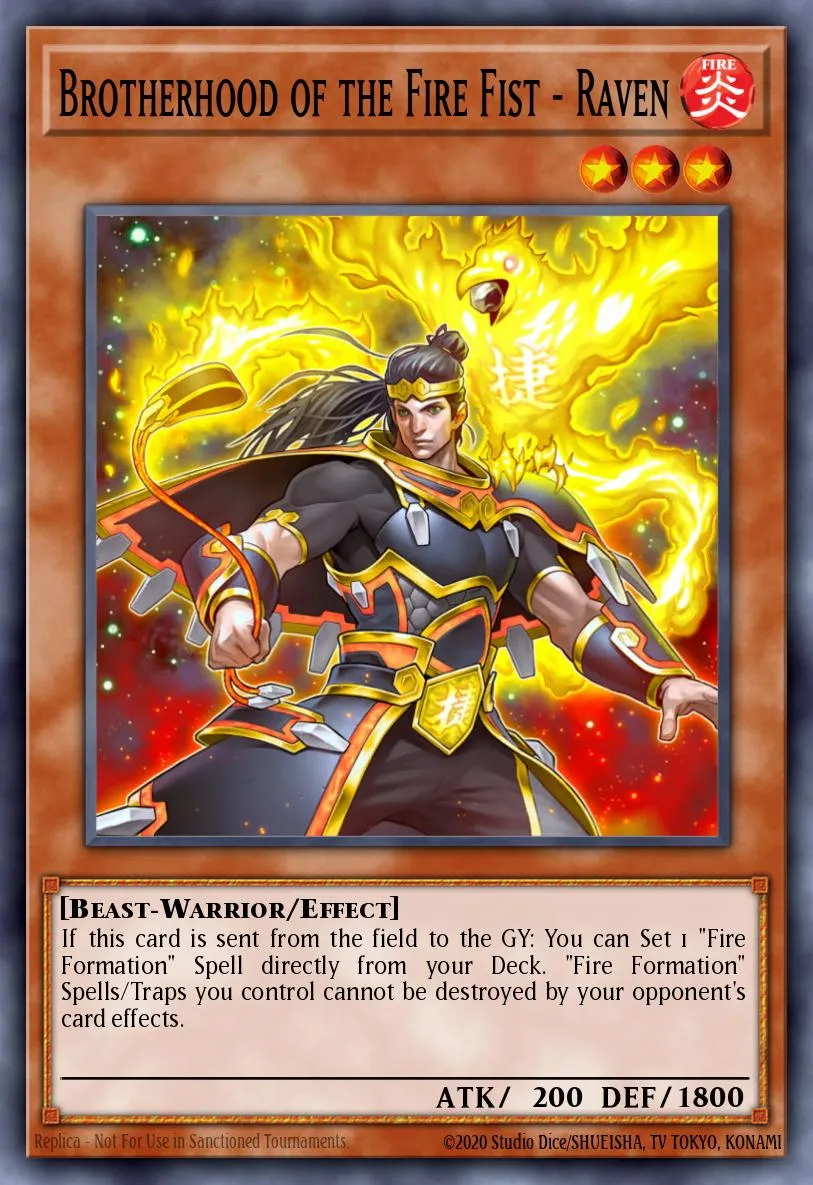 Brotherhood of the Fire Fist - Raven · Cosmo Blazer: Special Edition 44860890/2