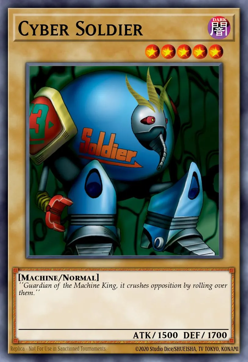 Cyber Soldier · Yu-Gi-Oh (No Set) 44865098
