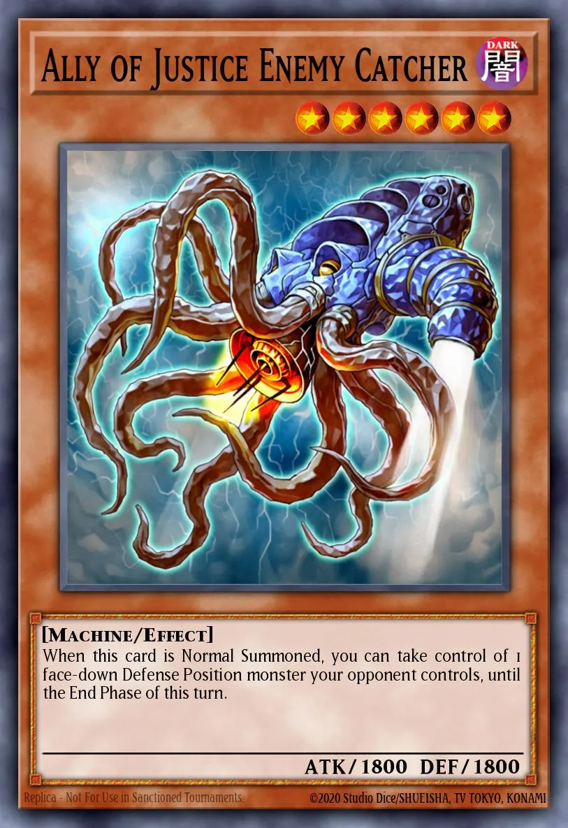 Ally of Justice Enemy Catcher · Duel Terminal 2 45033006/100