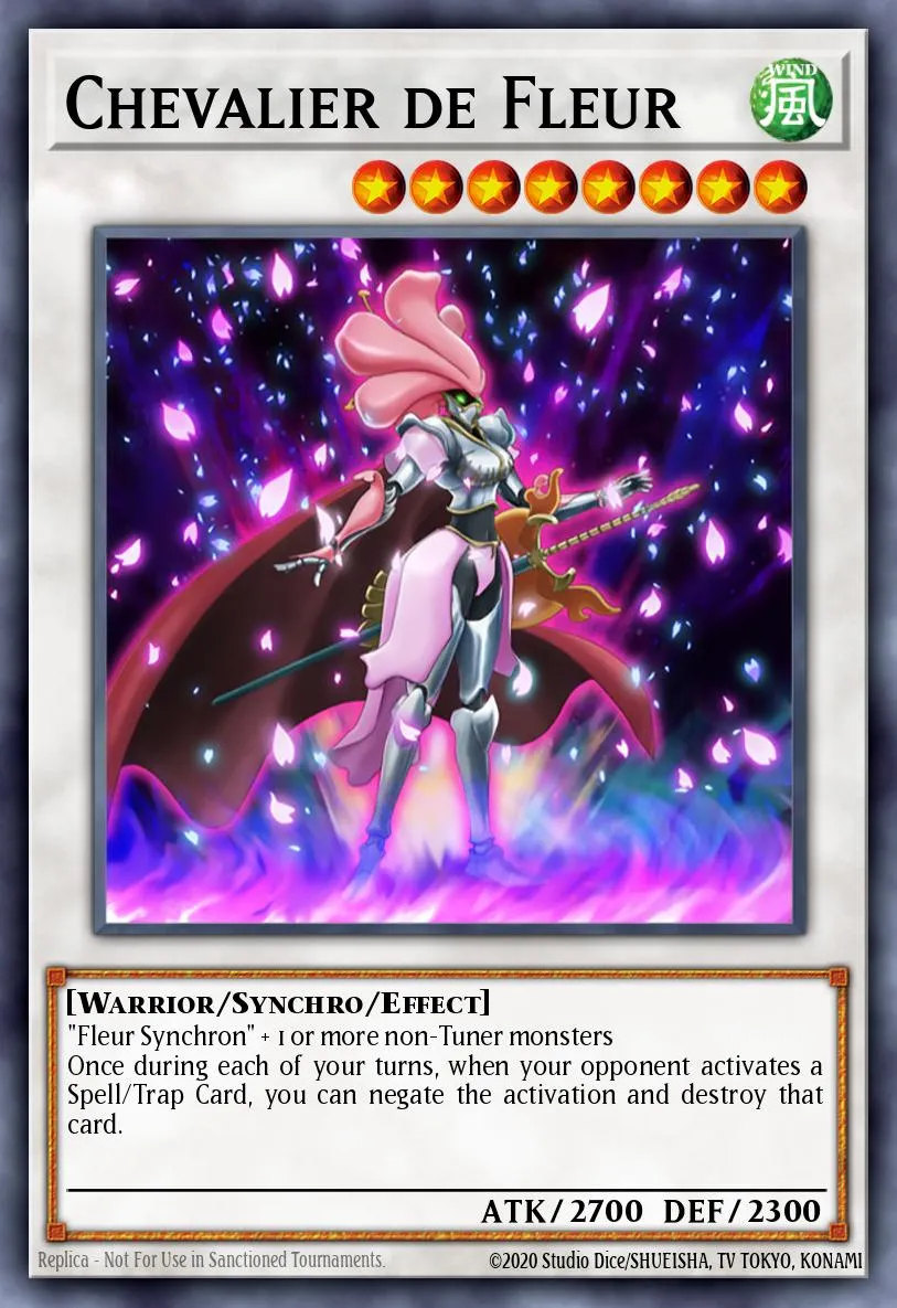 Chevalier de Fleur · Yu-Gi-Oh! 5D's Tag Force 5 Promotional Cards 45037489/3