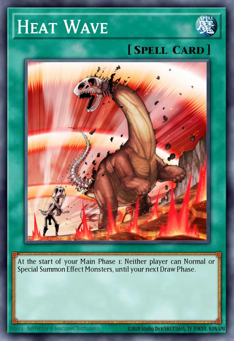 Heat Wave · Starstrike Blast Sneak Peek Participation Card 45141013/1