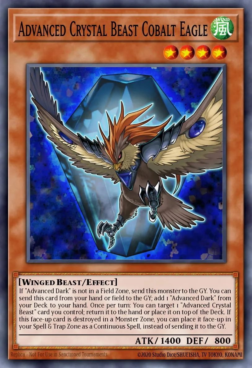 Advanced Crystal Beast Cobalt Eagle · Battles of Legend: Crystal Revenge 45236142/105