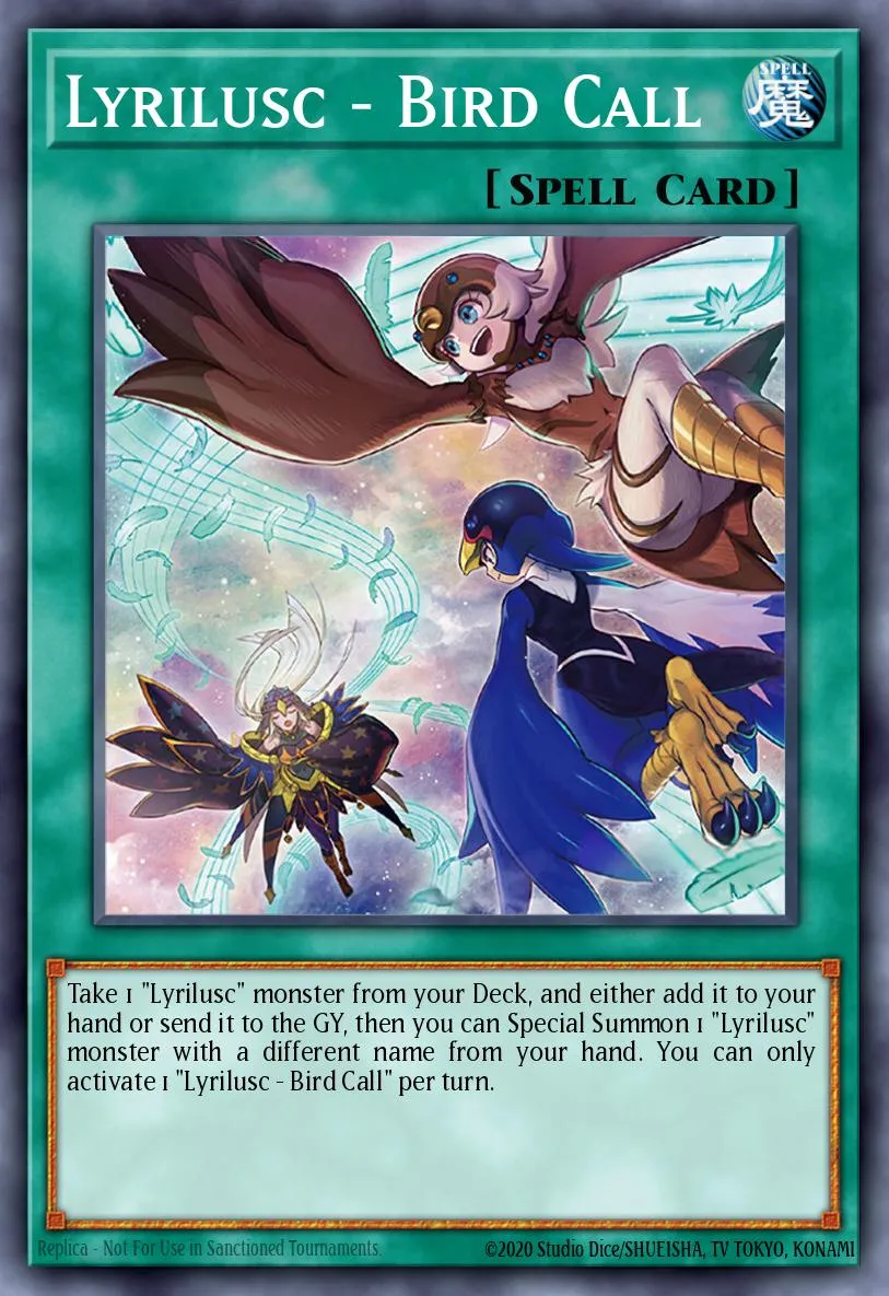 Lyrilusc - Bird Call · Legendary Duelists: Synchro Storm 45354718/56