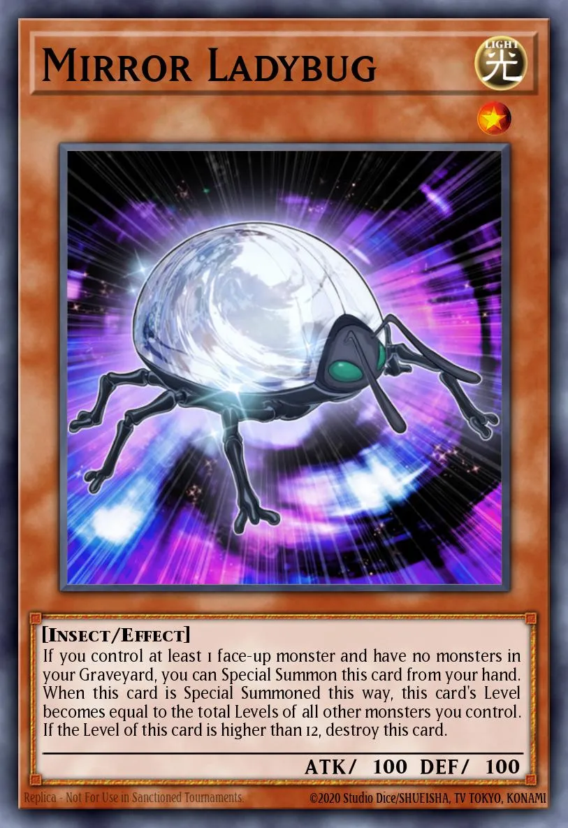Mirror Ladybug · Starstrike Blast Sneak Peek Participation Card 45358284/1